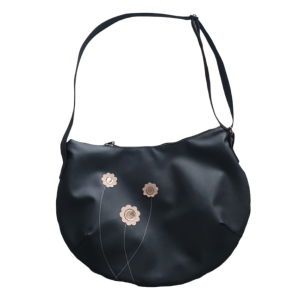 TORBA "FLOWER" (temno siva)